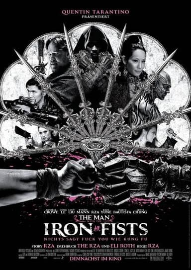 THE MAN WITH THE IRON FISTS